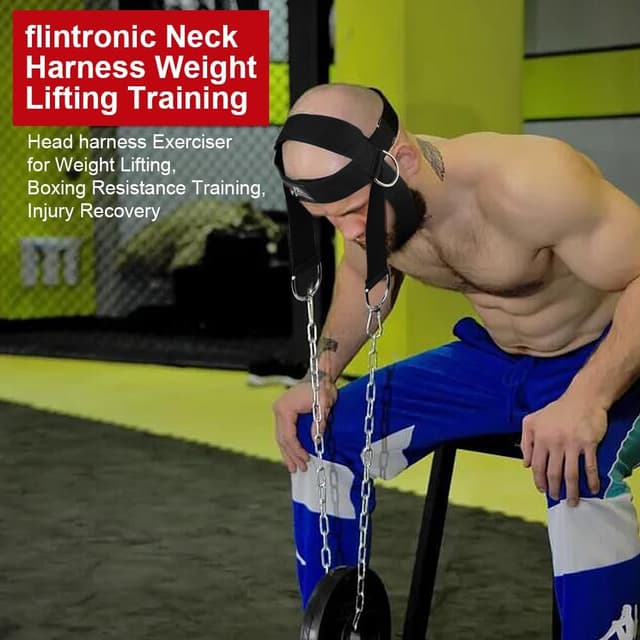 Detalle 2 de flintronic Arnés de Cabeza cuello ajustable