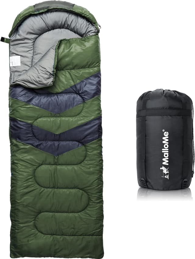 Detalle de MalloMe Sleeping Bag 0°C Cold Weather