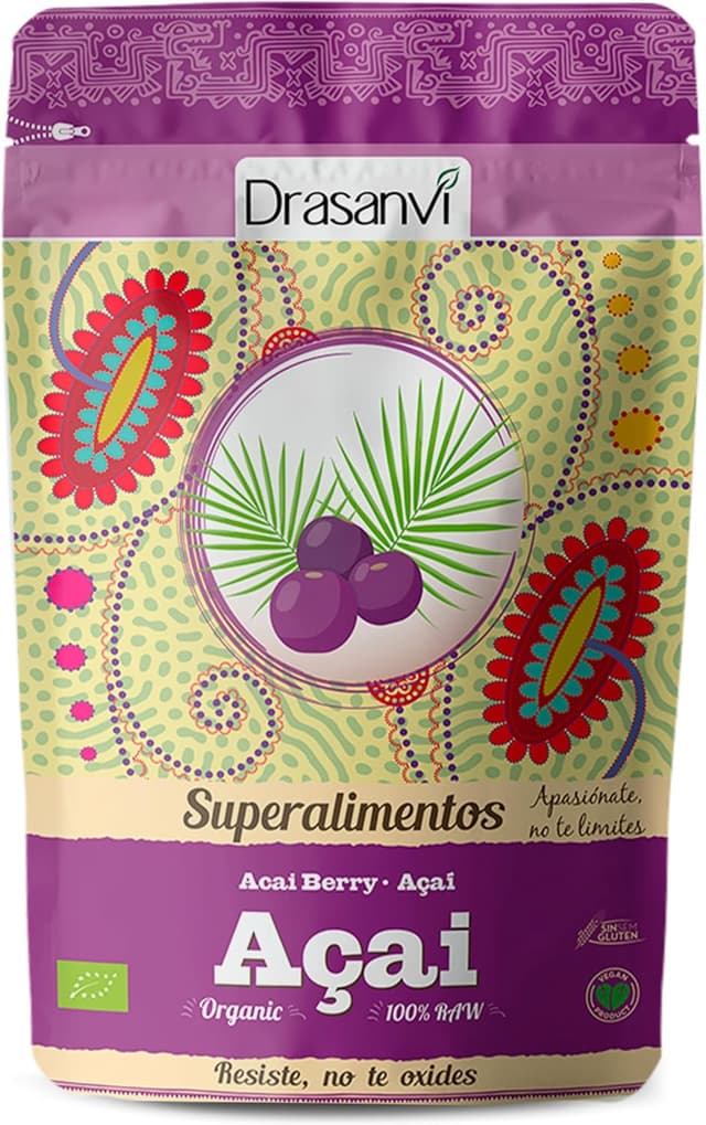 Imagen de Drasanvi ACAI Bio doypack 70 g superalimento 🥣 en OfertitasTOP