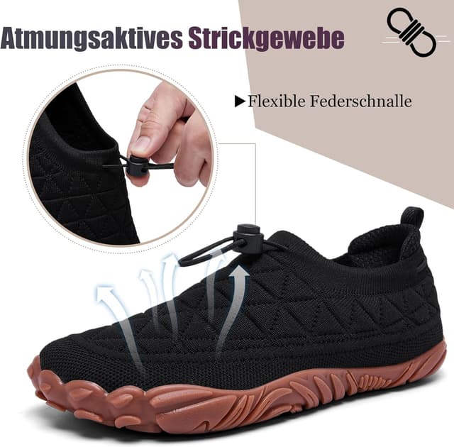 Detalle de SHULOOK Barfußschuhe für Herren Damen