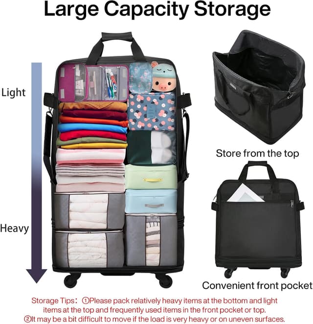 Thumbnail 4 de Hanke Expandable Large Suitcase 28in