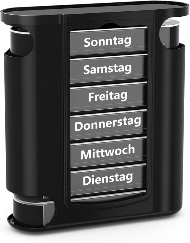Detalle de Tablettenbox Opret 7 Tage mit 4 Fächern