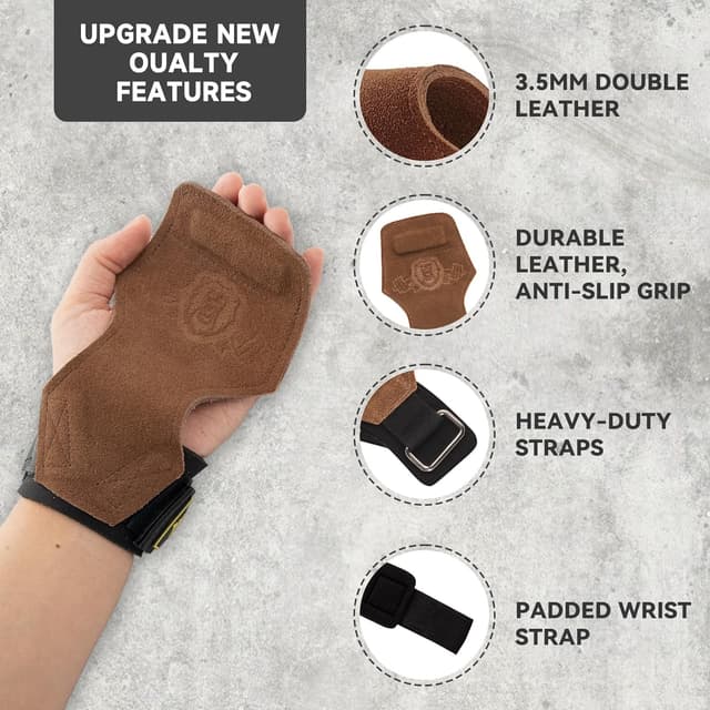 Thumbnail 1 de MANUEKLEAR Gym Straps for Deadlift