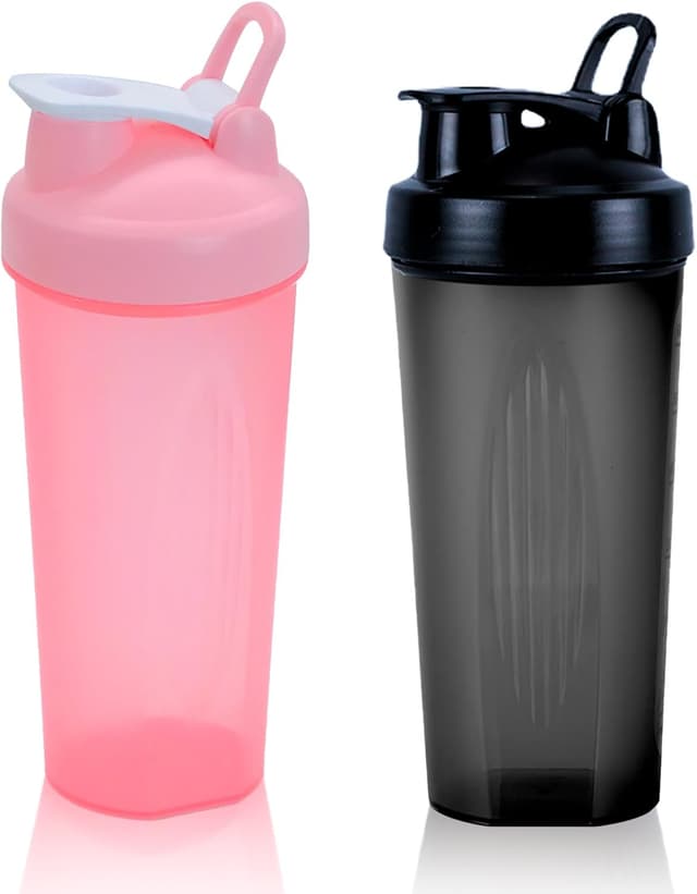 Detalle de Protein-Shaker 600 ml 2er Set
