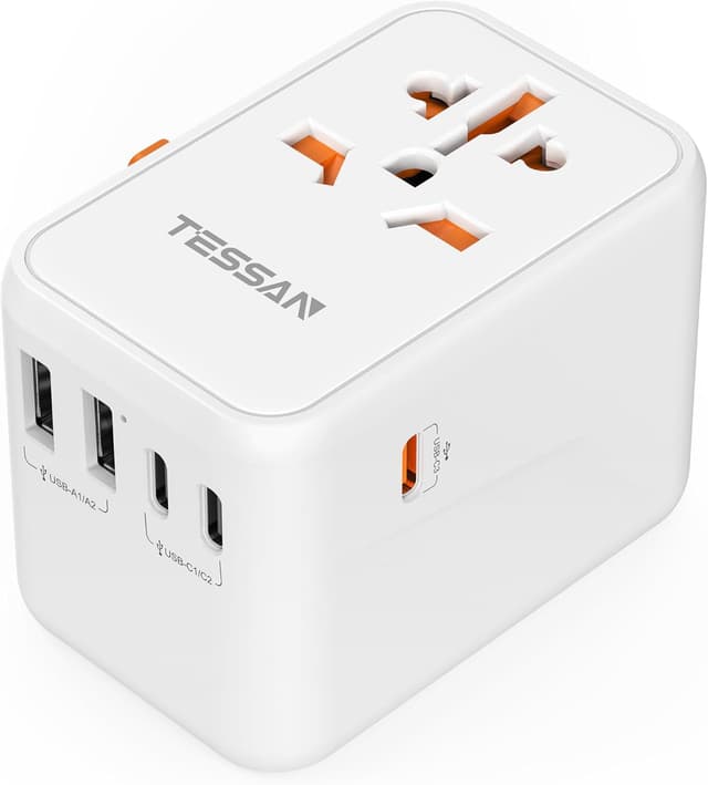 Imagen de TESSAN 65W GaN Adattatore Universale da Viaggio en OfertitasTOP