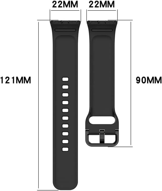 Detalle 2 de FYISWHO Fit 3 silicone watch strap