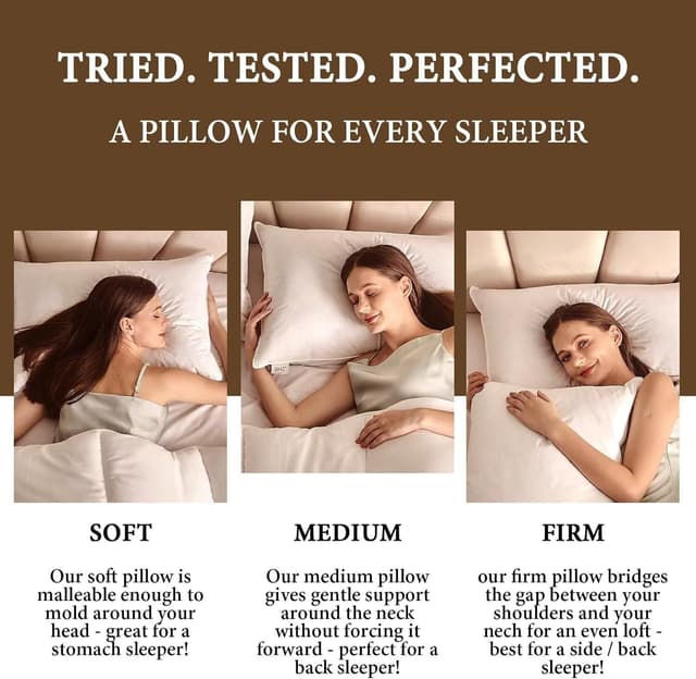 Thumbnail 6 de BHZ Goose Down Feather Pillow Queen Size