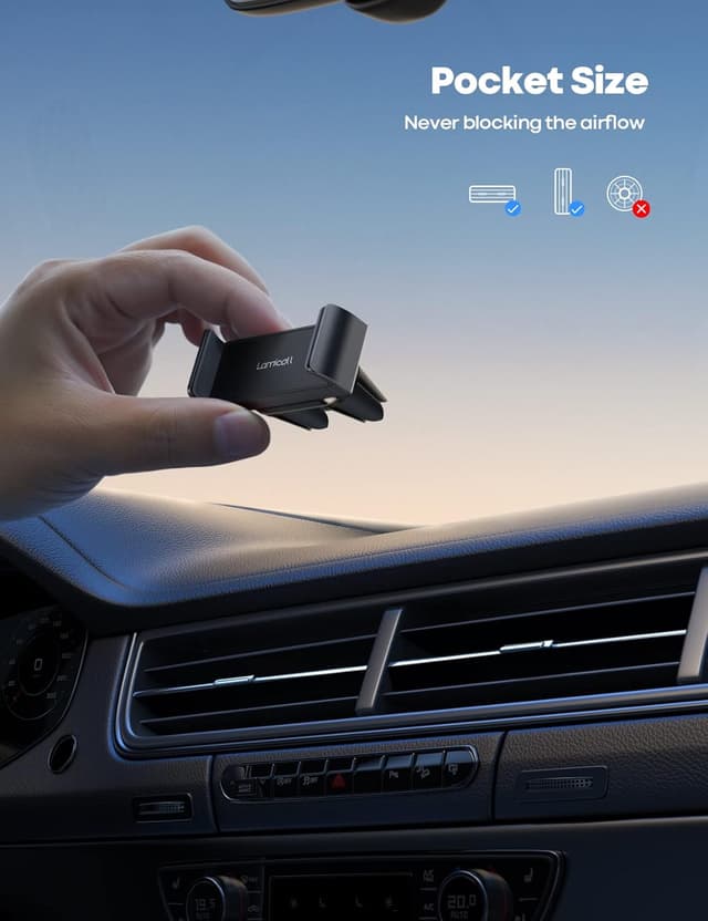 Thumbnail 5 de Lamicall Car Phone Holder 360° vent mount