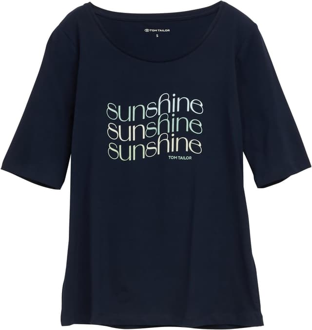 Detalle 1 de TOM TAILOR 1047062 T-shirt donna a maniche corte