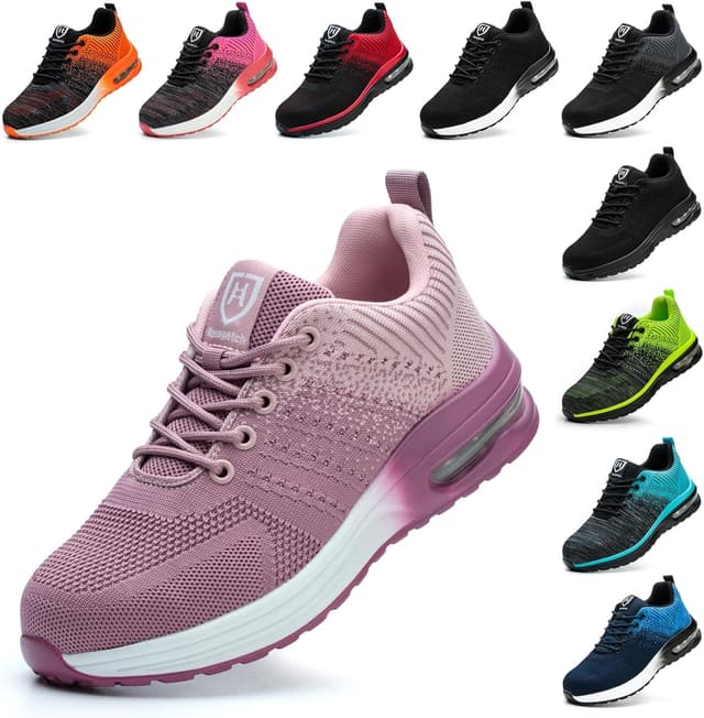 Detalle de Baofular chaussures de sécurité hommes/femmes légères antidérapantes en mesh