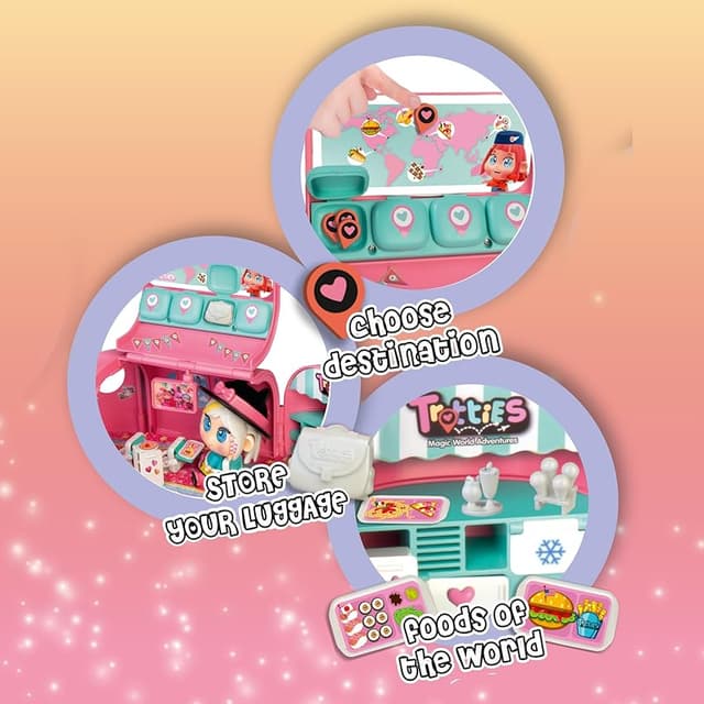 Thumbnail 6 de Famosa Trotties TFT12000 avión rosa 10 cm