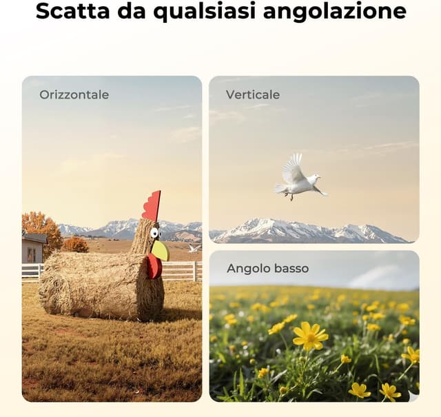 Detalle de K&F CONCEPT Treppiede fotocamera 162 cm in alluminio compatto con borsa e piastra rapida (portata 10 kg)