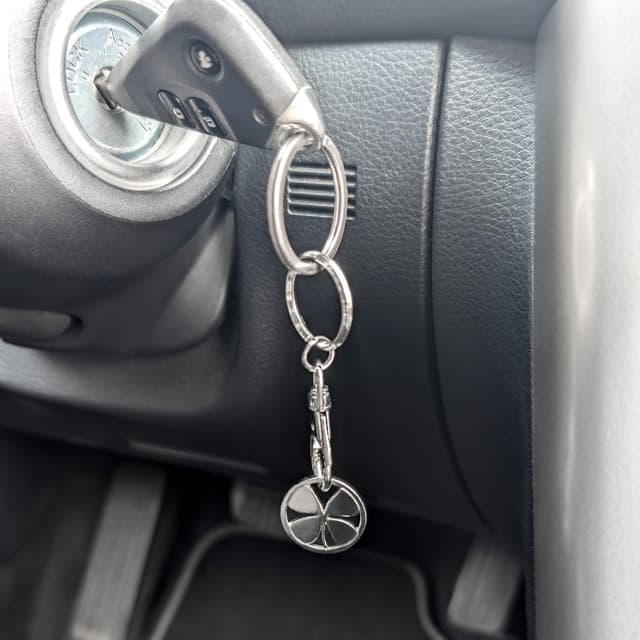 Thumbnail 6 de com-four Porte-clés métal 5 motifs 🔑