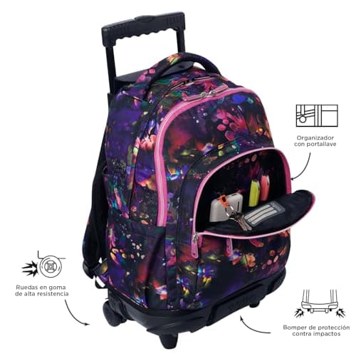 Thumbnail 6 de Totto Renglones mochila escolar con ruedas