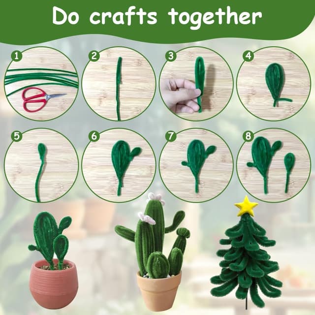 Thumbnail 2 de Ainiv 300PCS Pipe Cleaners for Craft