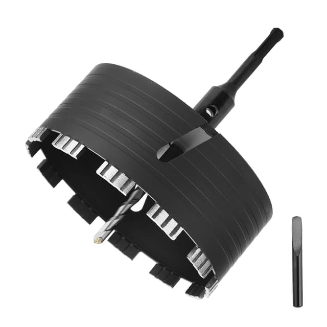 Imagen de Bohrkrone 120mm mit M16 Aufnahme SDS Plus Adapter en OfertitasTOP