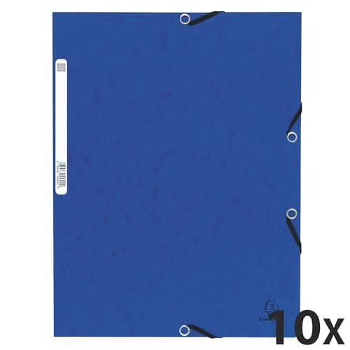 Detalle 1 de Exacompta 55302E carpeta con gomas 10 unidades