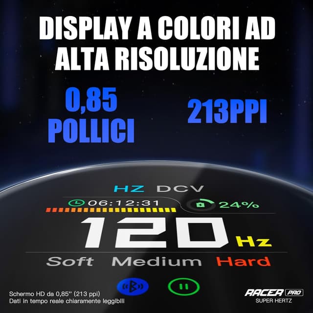 Detalle 2 de Mast Racer Pro Kit macchina per tatuaggi senza fili con 20 aghi, 2 batterie e inchiostro nero
