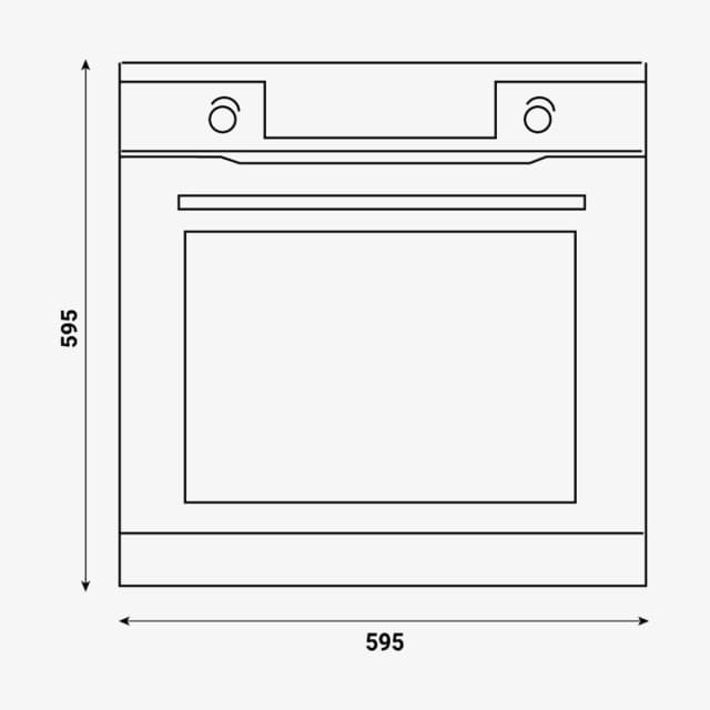 Thumbnail 1 de Fagor 9H-755AX horno pirolítico 3.600 W