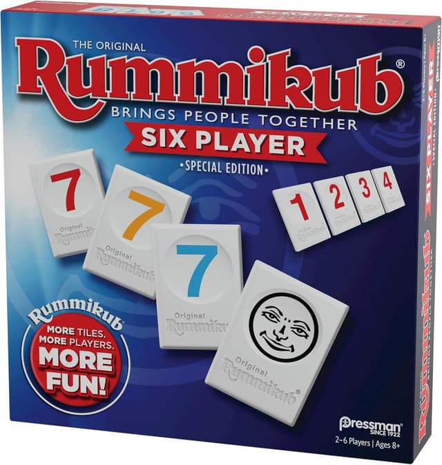 Thumbnail 5 de Pressman Rummikub 6-player 🎲
