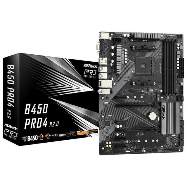 Imagen de Asrock B450 Pro4 R2.0 placa base en OfertitasTOP
