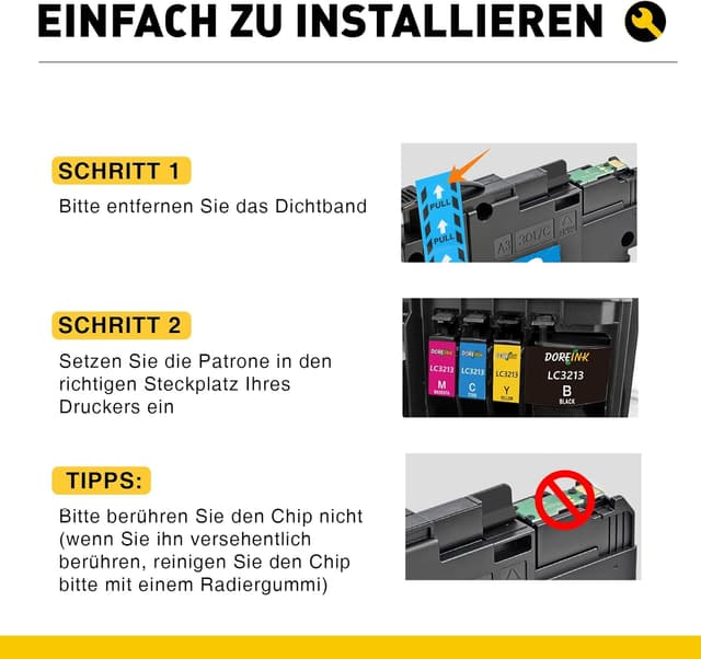 Thumbnail 3 de Brother LC3213 XL Patronen Set