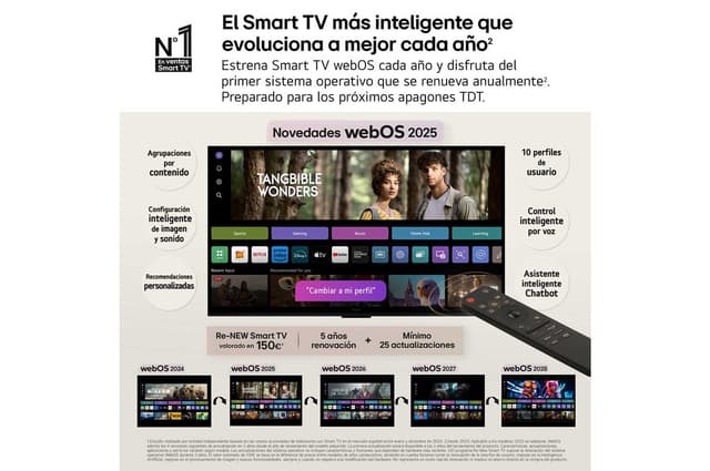 Detalle 2 de LG QNED86 55" QNED evo AI MiniLED 4K 2025