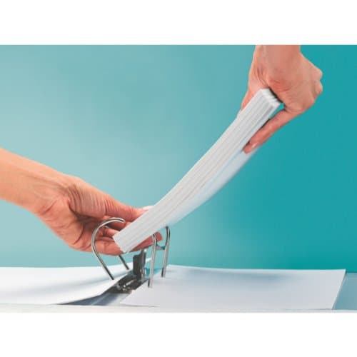 Detalle 2 de LEITZ 11060099 - Archivador Active WOW 180º con cierre goma 📂