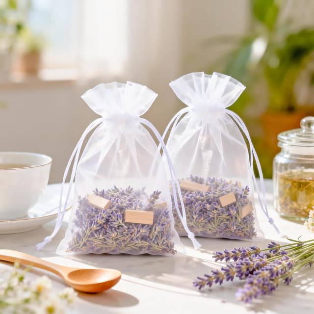 Detalle 2 de G2PLUS White Organza Gift Pouches (10x15 cm) – 100 Pack Wedding & Jewellery Favour Bags
