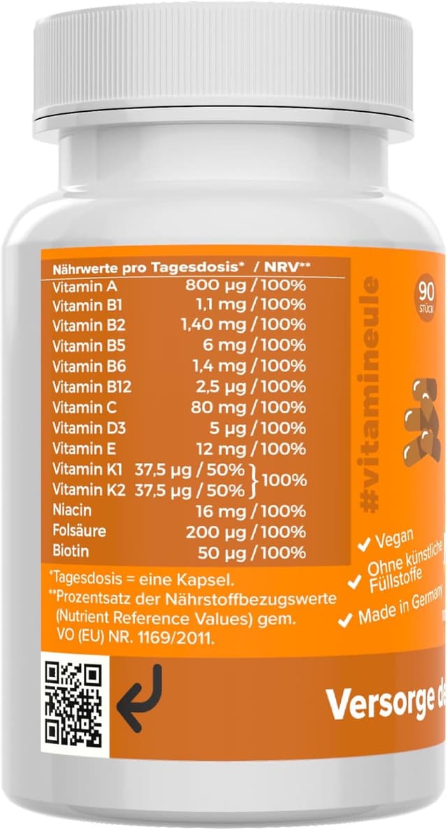 Thumbnail 6 de Vitamineule Multivitamin Kapseln 60 Stück
