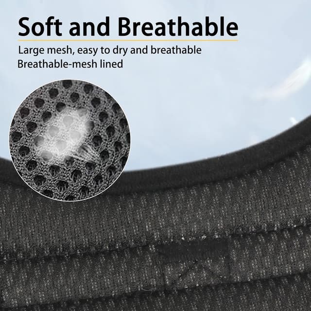 Detalle 2 de FYY No Pull Dog Harness (L-Blue) with Breathable Mesh, Reflective Strips & Sturdy Handle