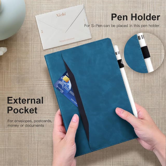 Detalle de Auslbin Galaxy Tab A 2016 Lederhülle 10,1 Zoll