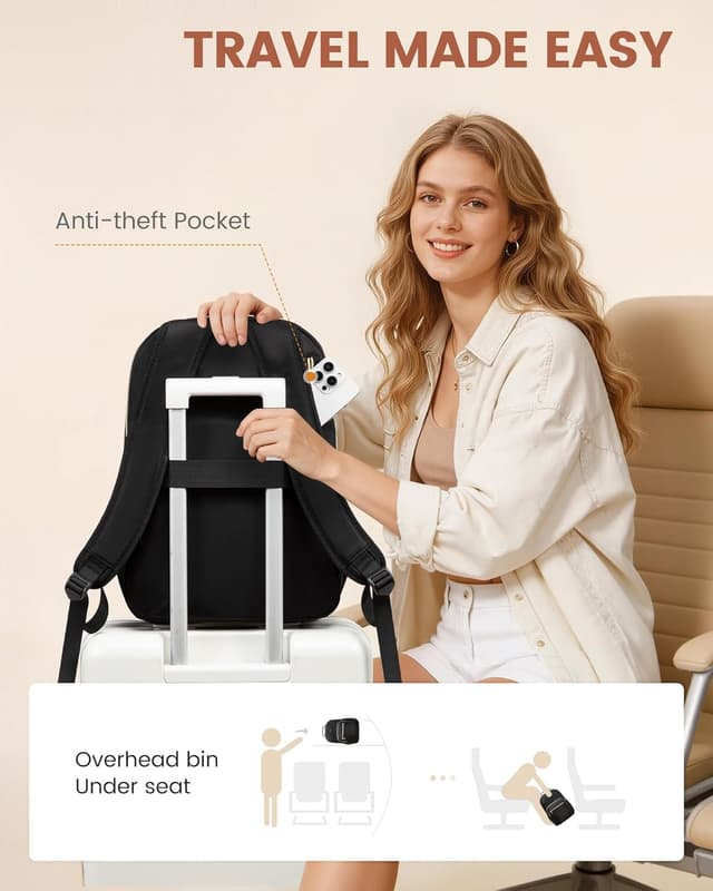 Thumbnail 5 de LOVEVOOK Laptop Backpack 15.6 inch