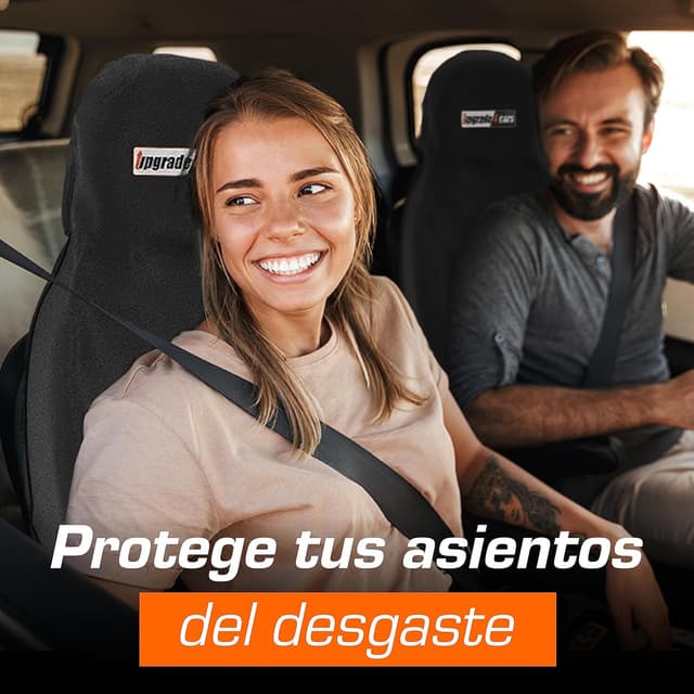 Thumbnail 1 de Upgrade4cars Funda de asiento delantero impermeable 2 unidades