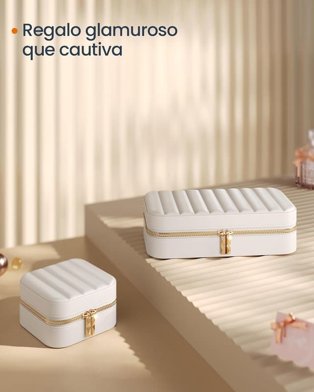 Thumbnail 5 de SONGMICS ANAH Joyero de viaje 10,5x20,5x6 cm