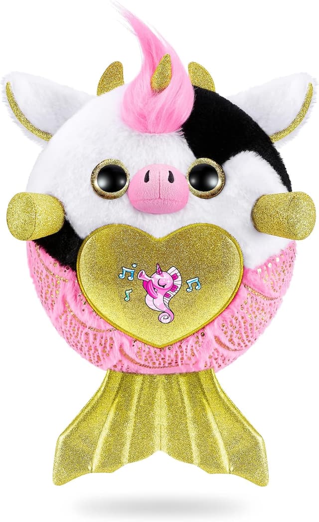 Detalle de Rainbocorns Mermaidcorn Serie 7 Mucca – peluche da collezione con sorprese sirena