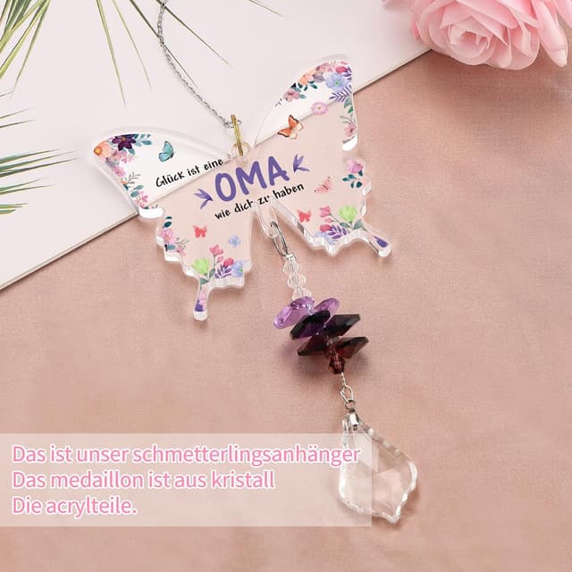 Thumbnail 6 de KAAYEE Oma Geschenk Sonnfänger mit Kristall