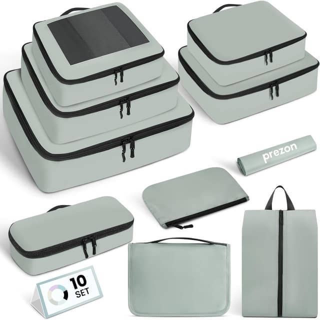 Detalle de Prezon Packing Cubes 10 set for travel