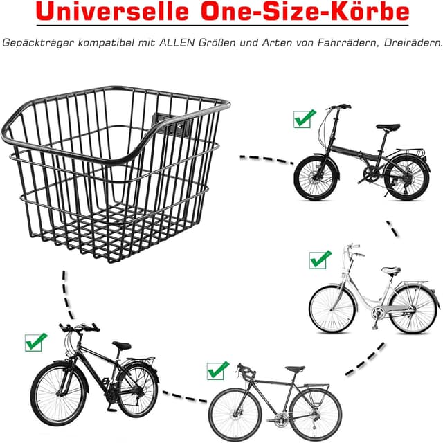 Detalle de Cestino bici posteriore 20 litri nero