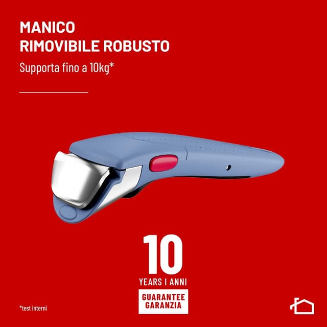 Thumbnail 4 de Lagostina Ingenio Pastel 4 Pezzi Padelle Rimovibili