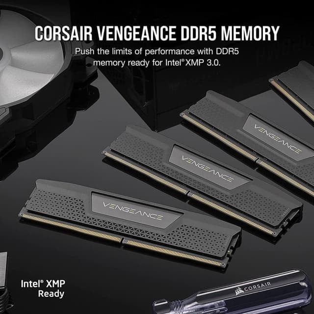 Detalle de Corsair Vengeance DDR5 6400MHz 48 GB