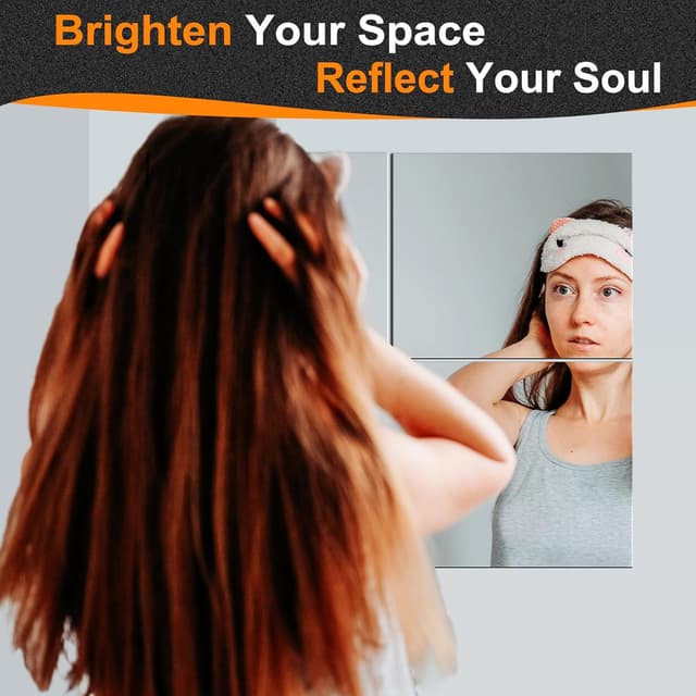 Thumbnail 2 de Delma Glass Full Length Mirror 14 x 12 in 🪞