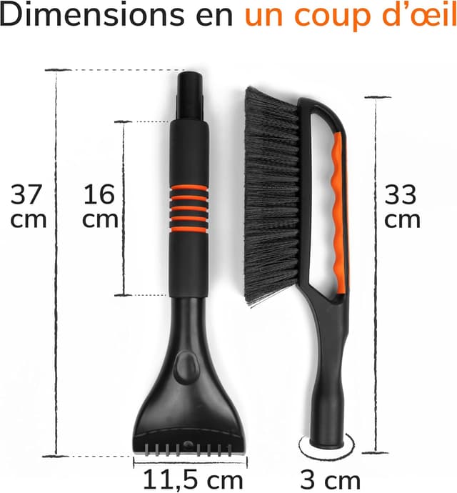 Thumbnail 4 de upgrade4cars Grattoir à Glace 2 pièces