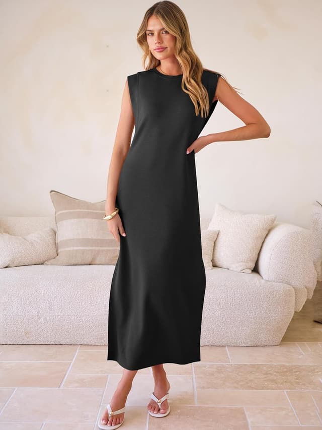 Thumbnail 4 de ANRABESS Women Summer Sleeveless Maxi Dress