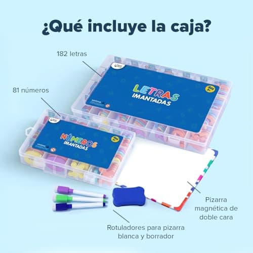 Thumbnail 4 de Smart Panda Letras y Números Magnéticos 182 piezas