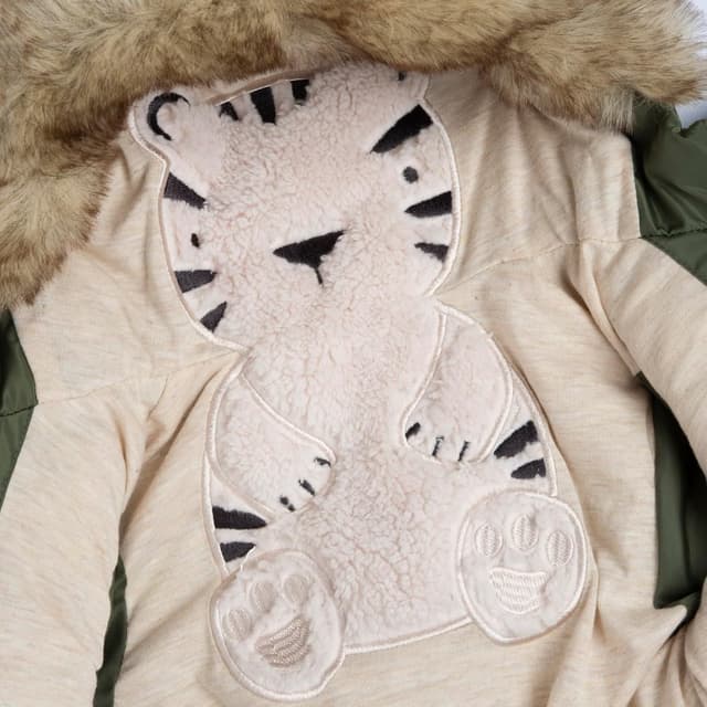 Detalle de Giubbotto neonato Chicco con cappuccio e zip (0-24 mesi) lavabile in lavatrice