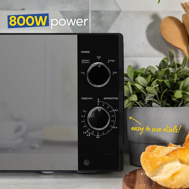Thumbnail 6 de Russell Hobbs RHM2027B 20L 800W Microwave