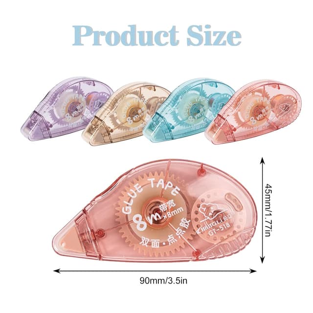 Thumbnail 5 de Kunoli Glue Roller 0.31in x 26.25ft adhesive tape dispenser ๐จ