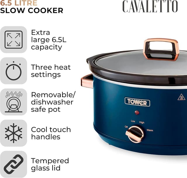 Thumbnail 1 de Tower Cavaletto 6.5L Slow Cooker