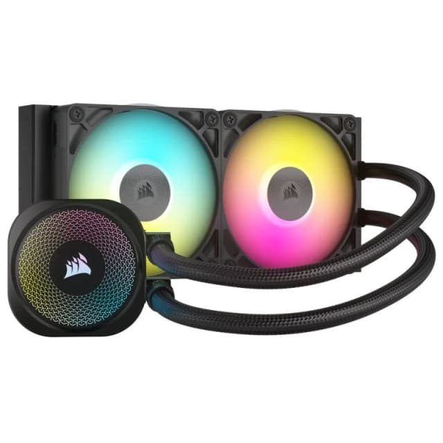 Detalle de Corsair iCUE LINK TITAN 240 RX RGB Kit de refrigeración líquida 240 mm negra